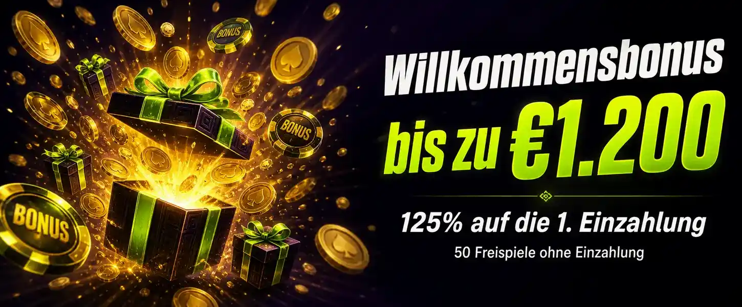 Lolo Casino Willkommensbonus - bis zu €1.200 über drei Einzahlungen